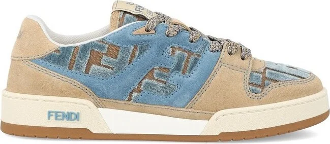 Fendi Match Low-Top Sneakers