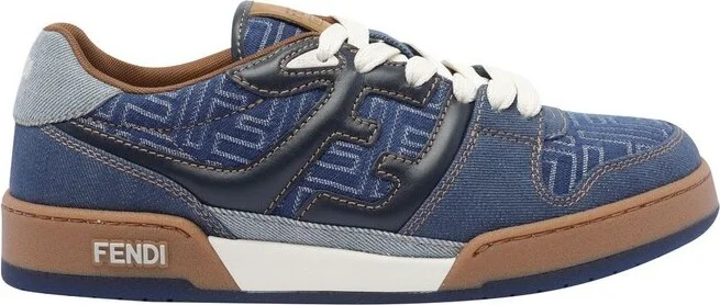 Fendi Match Low-Top Sneakers