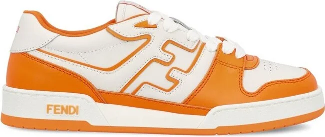 Fendi Match Panelled Low-Top Sneakers