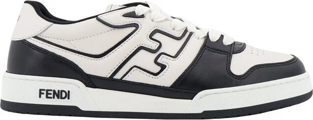 Fendi Match Panelled Low-Top Sneakers