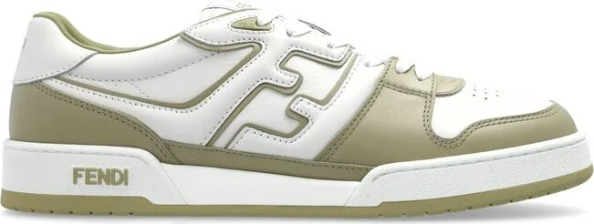 Fendi Match Panelled Low-Top Sneakers