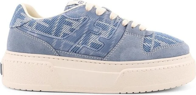 Fendi Match Panelled Low-Top Sneakers
