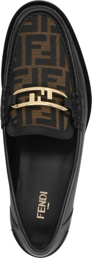 Fendi 'O'Lock' Loafers - Image 3