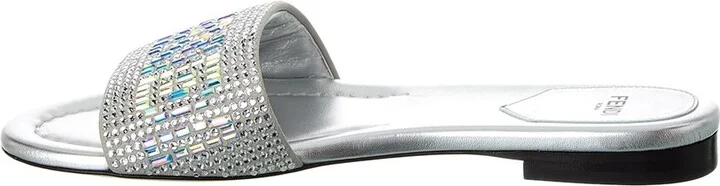 Fendi Signature Leather Sandal - Image 2