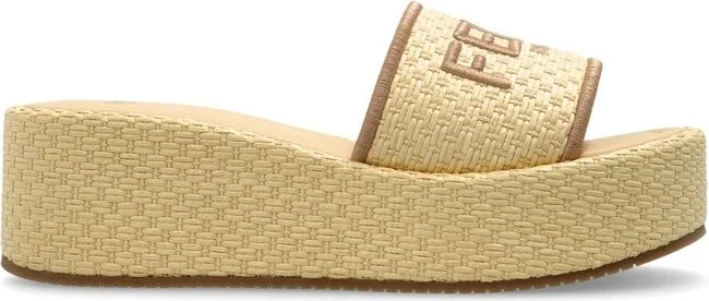 Fendi Sunshine Flatform Slides