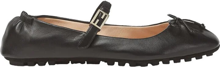 Fendi Uette Ballet Flats Shoes