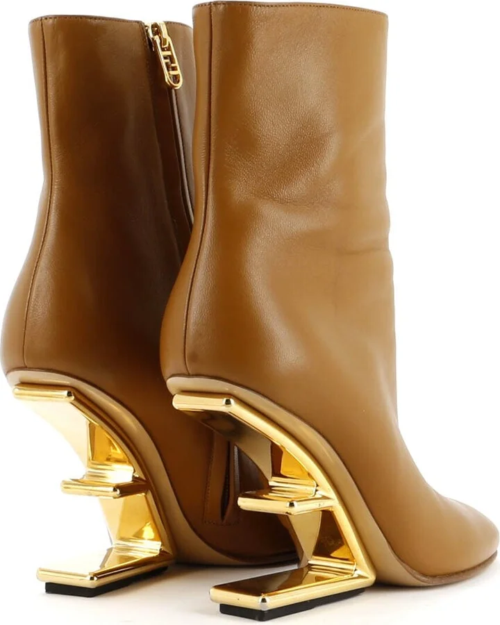 FENDI Women's First Ankle Booties Leather - Image 3