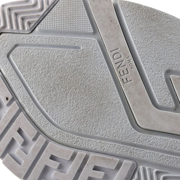 FENDI Women's Flow Low-Top Sneakers Mixed Materials - Image 7