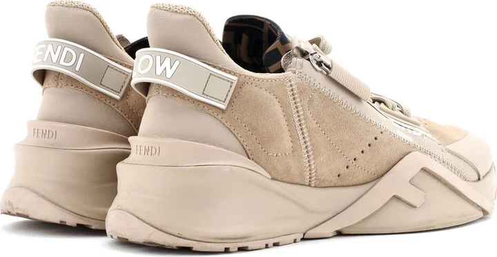 FENDI Women's Flow Sneakers Mixed Materials - Image 3