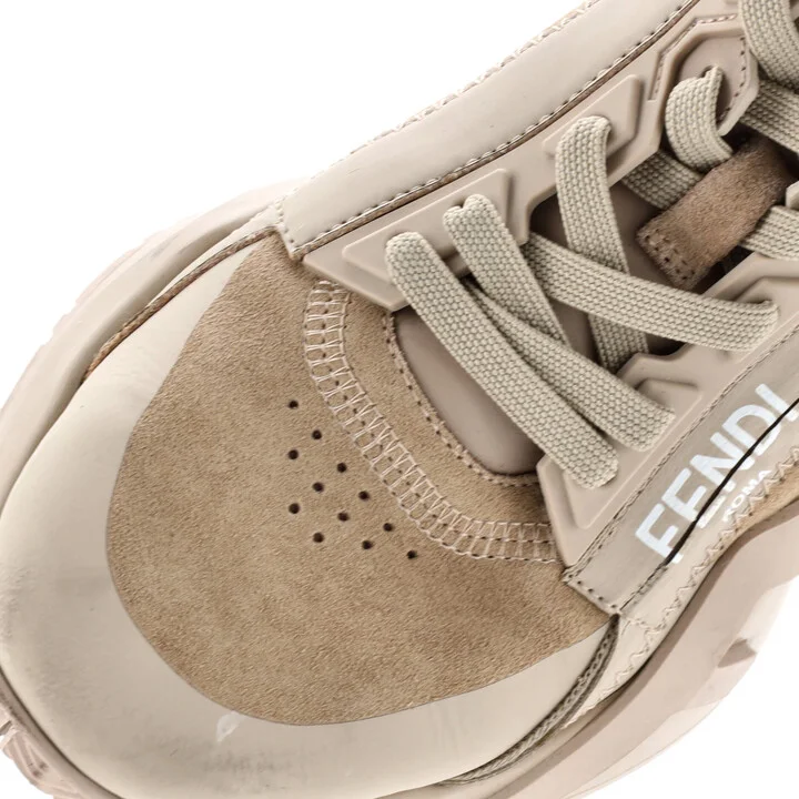FENDI Women's Flow Sneakers Mixed Materials - Image 5