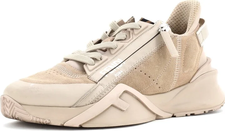 FENDI Women's Flow Sneakers Mixed Materials