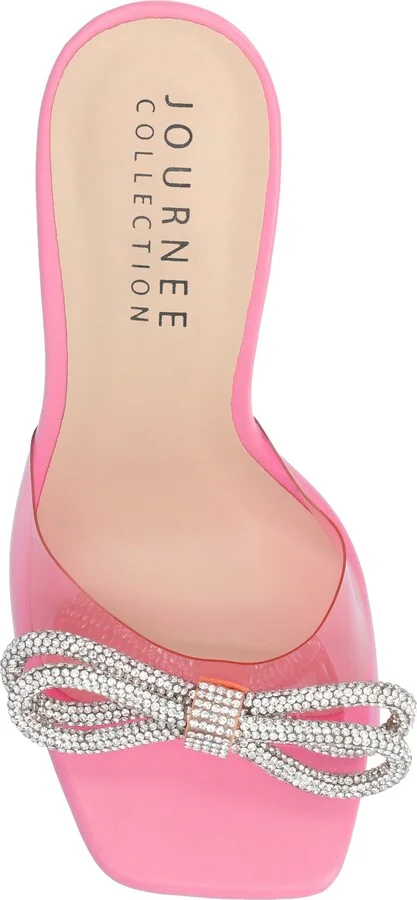 Fenella Embellished Clear Strap Stiletto Sandal - Image 4