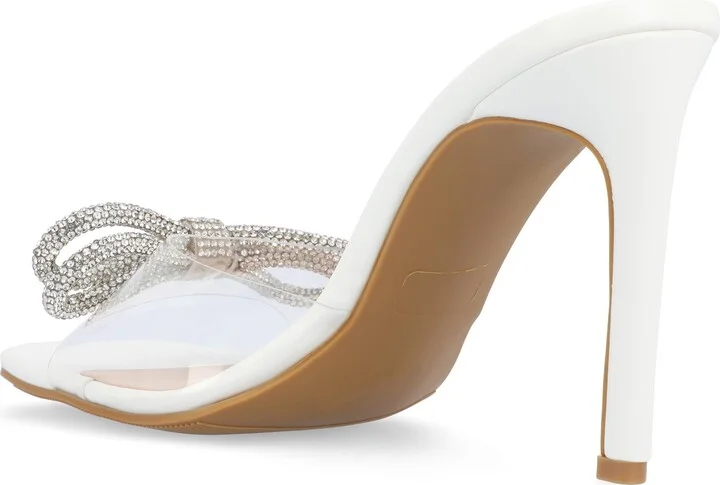 Fenella Embellished Clear Strap Stiletto Sandal - Image 11