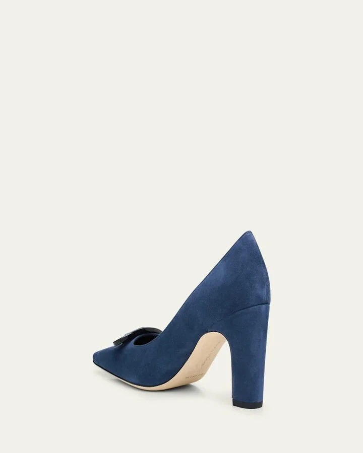 Fenixhi Kid Suede Pumps - Image 3
