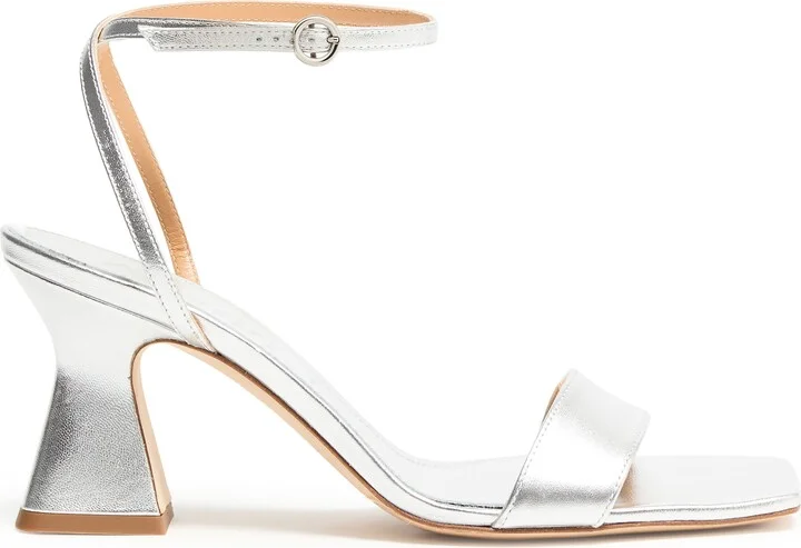 Fenna laminated nappa leather sandals - Image 2