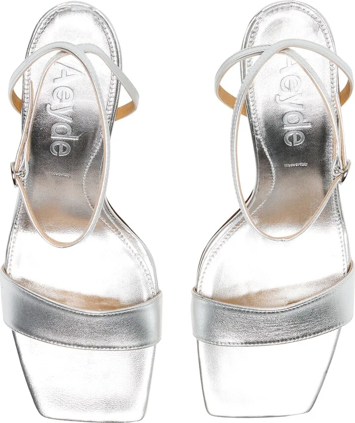 Fenna laminated nappa leather sandals - Image 5