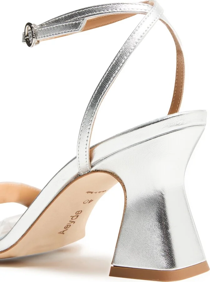 Fenna laminated nappa leather sandals - Image 7