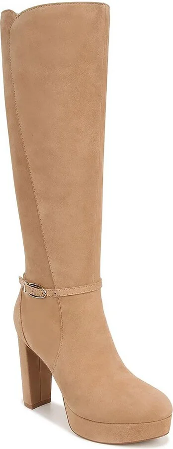 Fenna Womens Leather Knee-High Boots