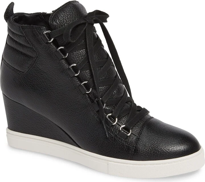 BLACK TUMBLED LEATHER