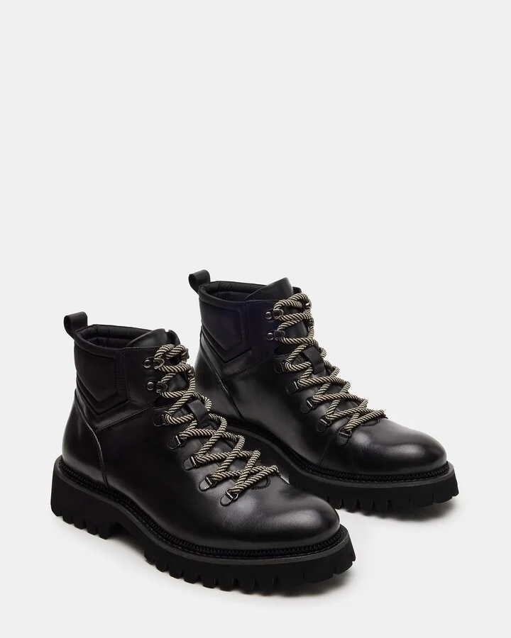 Fergus Black Leather - Image 2