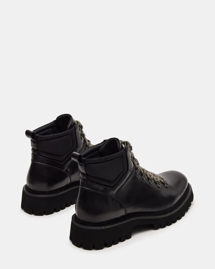 Fergus Black Leather - Image 5