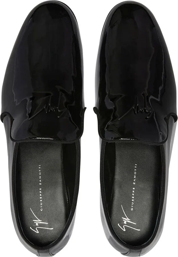 Fergus high-shine loafers - Image 4