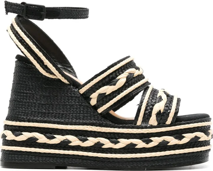 Fermina/198 145mm wedge espadrilles