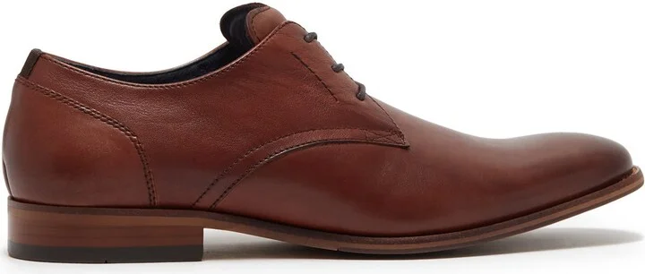 Fermo Plain Toe Leather Derby - Image 3
