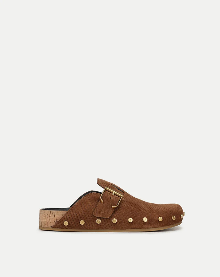 Fern Suede Clog