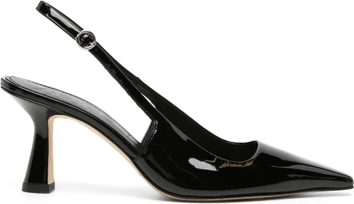 Fernanda 75mm slingback pumps