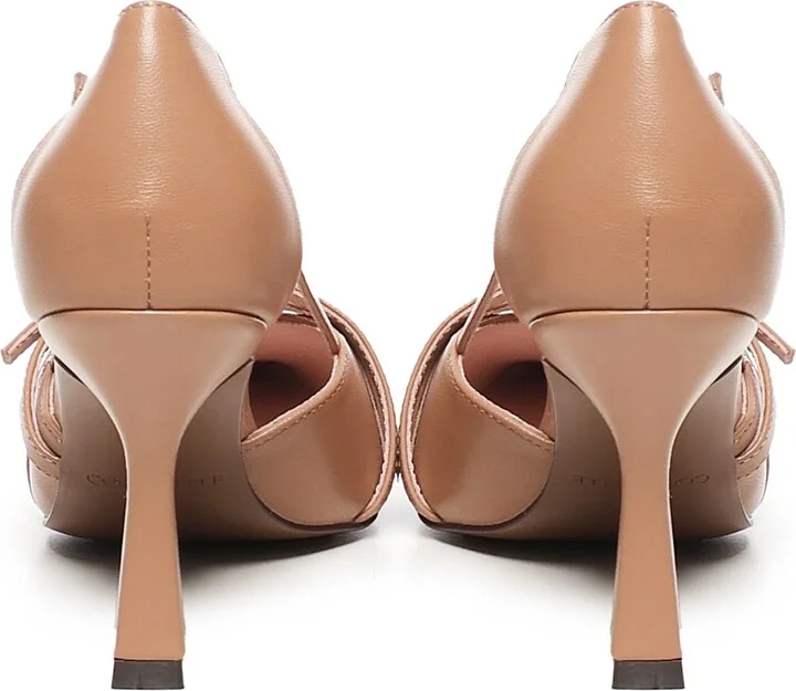 Fernanda Pumps In Smooth Leather - Image 3
