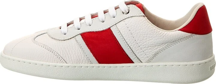 Ferragamo Achille Leather Sneaker - Image 2
