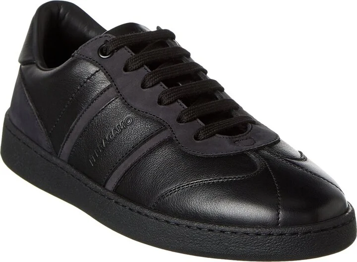 Ferragamo Achille Leather Sneaker