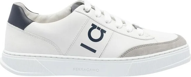Ferragamo Alaska Round Toe Sneakers