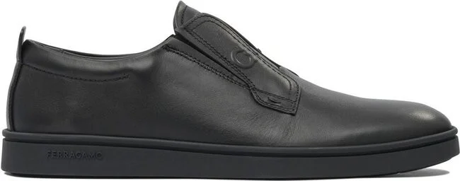 Ferragamo Almond Toe Flat Loafers