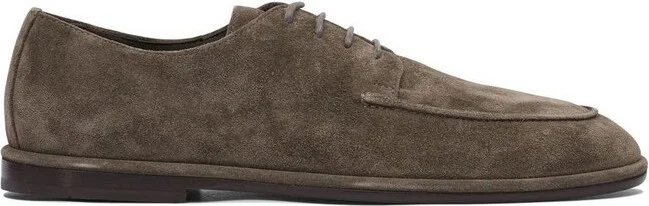 Ferragamo Almond Toe Lace-Up Shoes