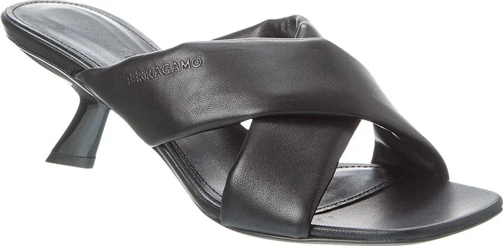 Ferragamo Aludra Leather Pump