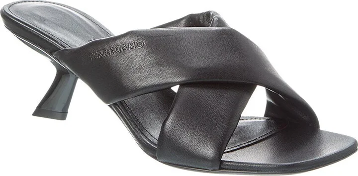 Ferragamo Aludra Leather Pump