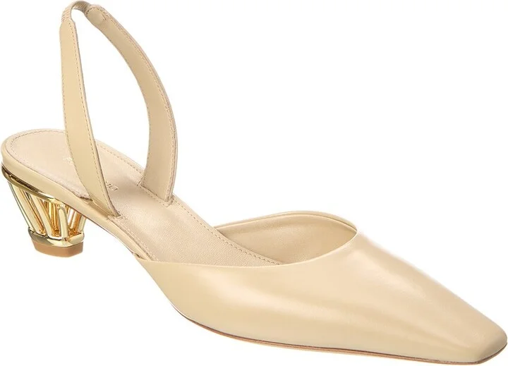 Ferragamo Alyssa Leather Slingback Pump