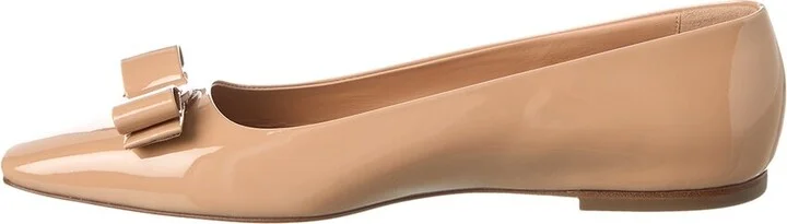 Ferragamo Anz 1 Leather Flat - Image 2