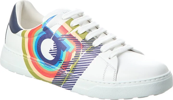 Ferragamo Becker Leather Sneaker