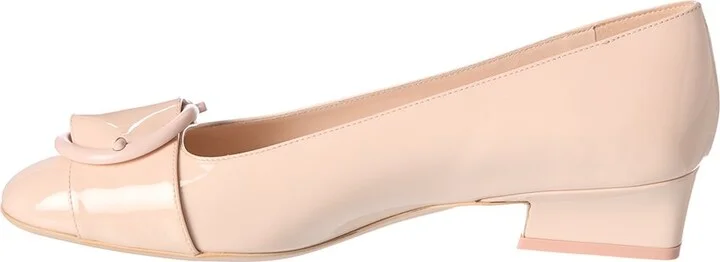 Ferragamo Bessie Patent Pump - Image 2