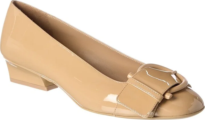 Ferragamo Bessie Patent Pump