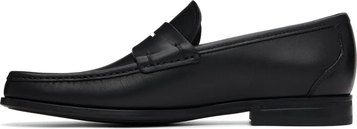 Ferragamo Black Athen Penny Loafers - Image 3