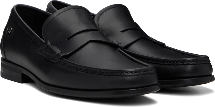 Ferragamo Black Athen Penny Loafers - Image 4