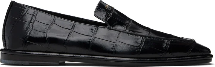 Ferragamo Black Brian Loafers
