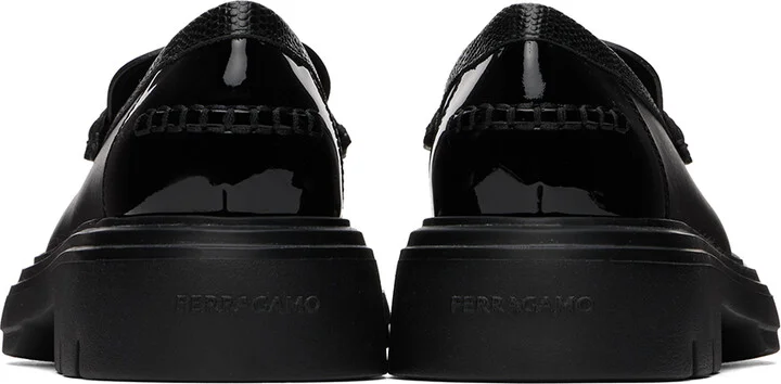 Ferragamo Black Brooke Loafers - Image 2