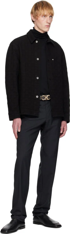 Ferragamo Black Calfskin Loafers - Image 5