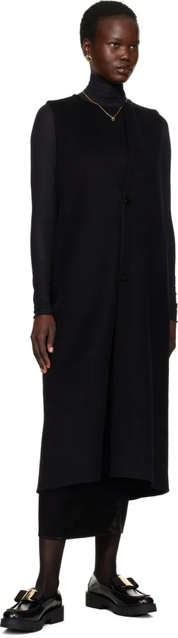 Ferragamo Black Chunky Vara Bow Loafers - Image 5
