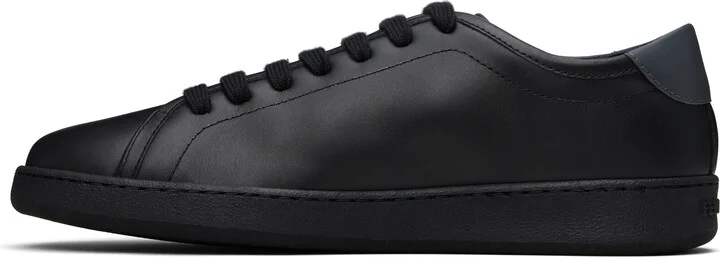 Ferragamo Black Double Gancini Sneakers - Image 3